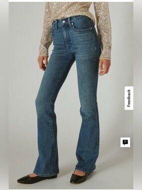 Lucky Brand Women's Faded Blue Bootcut Jeans